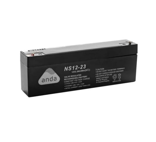 NS12-23 AGM BATTERI 12V 2,3AH