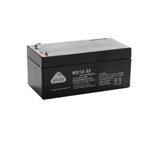 NS12-32 AGM BATTERI 12V 3,2AH