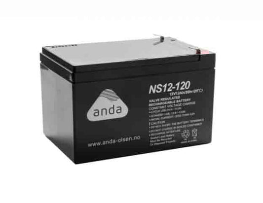 NS12-120 AGM BATTERI 12V 12AH