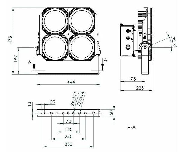 FX60 18000 850 230 M25 NB FG
