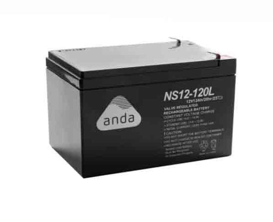NS12-120L AGM BATTERI 12V 12AH LONGLIFE