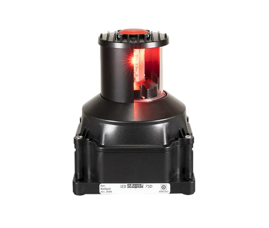 75D LED PORT RED 112.5° 115-230VAC