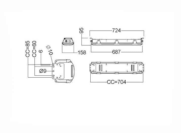 MIRS67-600 (M) G2 2500 HF 840 TW M20 PC FR/PC