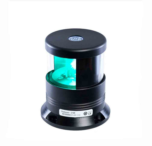 DHR40LED STARBOARD LIGHT 24V 2NM BASE MOUNTING