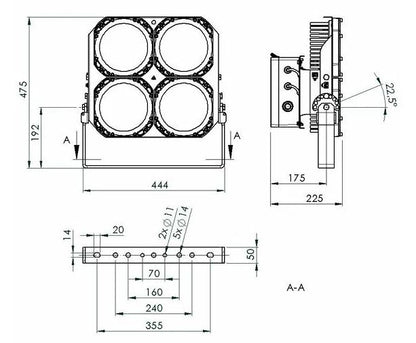 FX60 18000 850 230 M25 NB FG