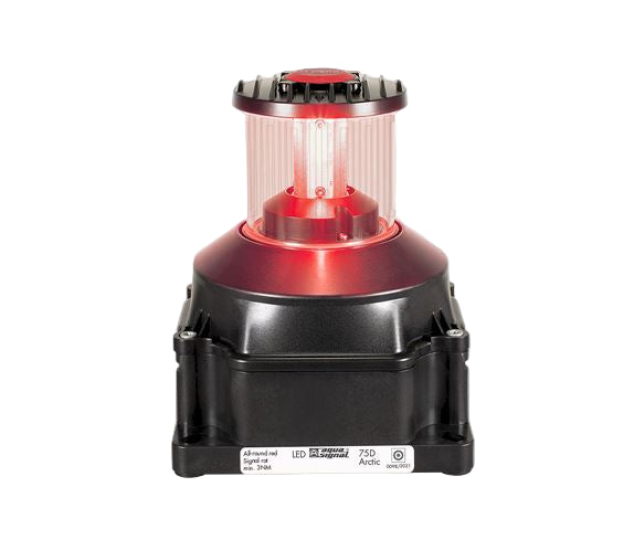 75D ARCTIC LED A/R RED 360° 115-230VAC
