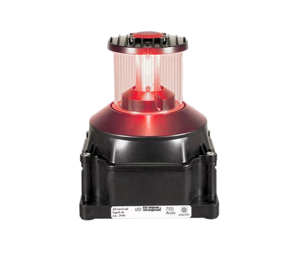 75D ARCTIC LED A/R RED 360° 115-230VAC