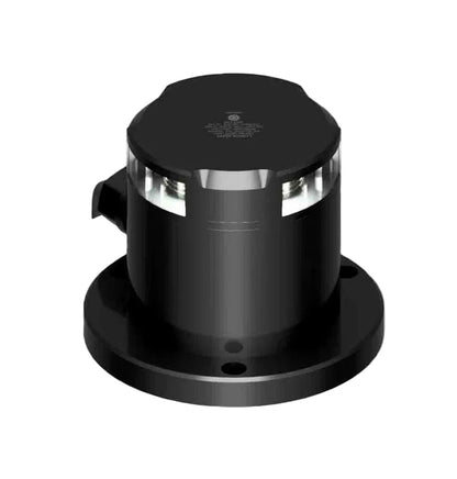 NAV LIGHT 2NM, 360° WHITE, BLACK ANODIZED