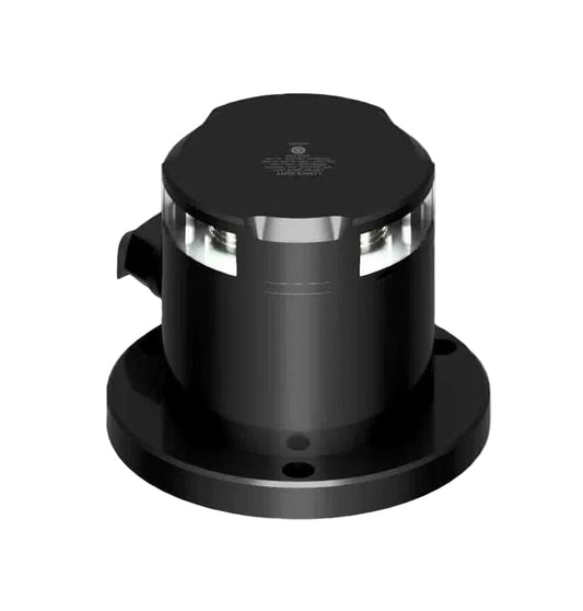 NAV LIGHT 2NM, 360° WHITE, BLACK ANODIZED