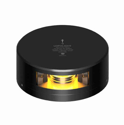 NAV LIGHT 2NM, 135° YELLOW TOWING, 2.5 M CABLE, BLACK