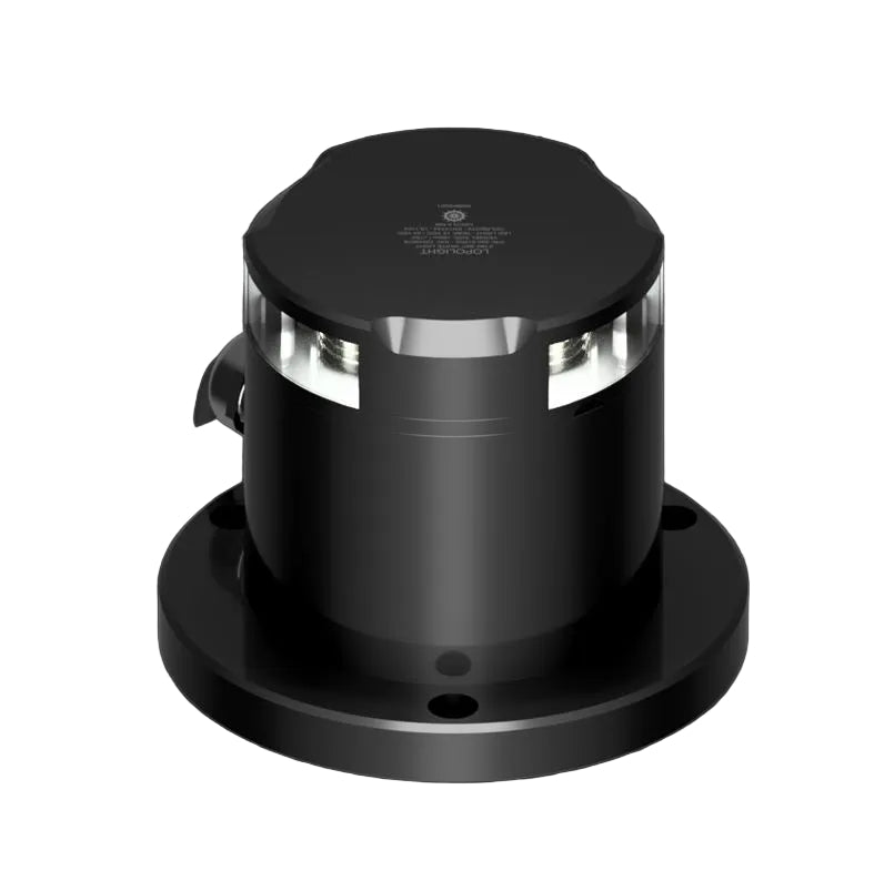 NAV LIGHT 2NM, 360° WHITE, HM, BLACK