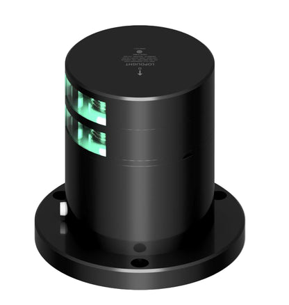 NAV LIGHT 2NM, 112,5° GREEN STB, DOUBLE, BLACK EX Zone 1&2