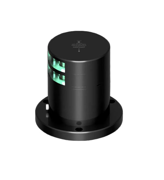 NAV LIGHT 2NM, 112,5° GREEN STB, DOUBLE, BLACK EX Zone 1&2