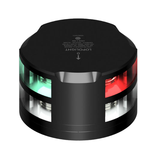 NAV LIGHT 2NM TRI-COLOR/ANCHOR, HM, BLACK