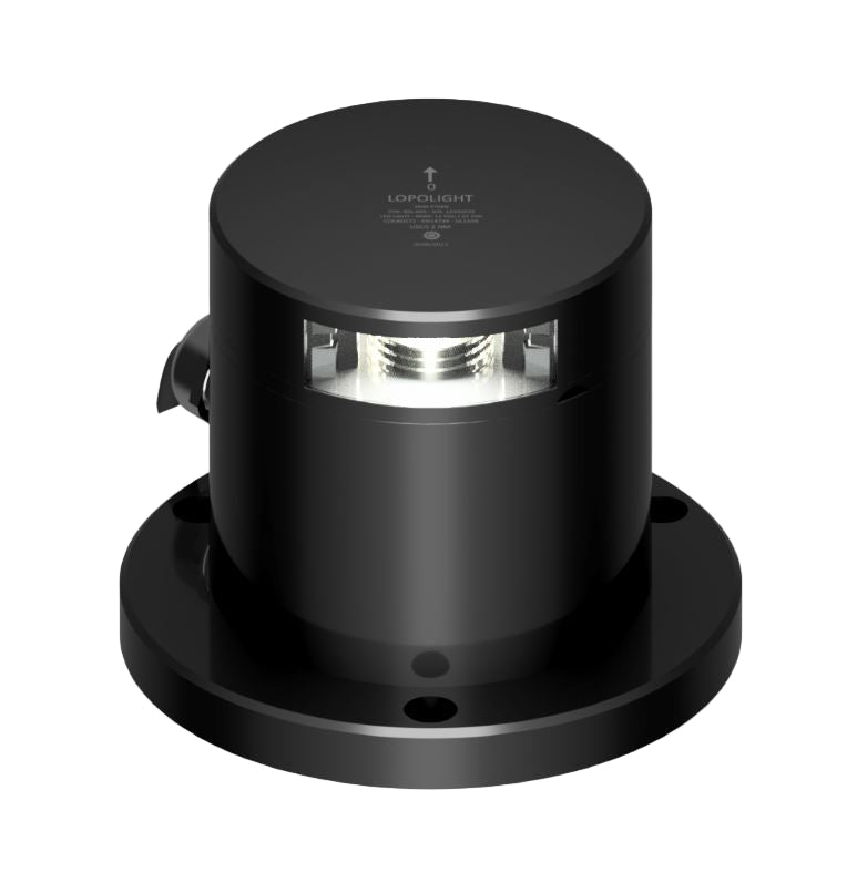 NAV LIGHT 2NM, 135° WHITE STERN, HM, BLACK