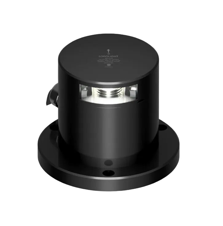 NAV LIGHT 2NM, 135° WHITE STERN, HM, BLACK