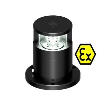 NAV LIGHT 6NM, 225° WHITE MASTHEAD, HM, DBL, BLK, EX ZONE 1&2