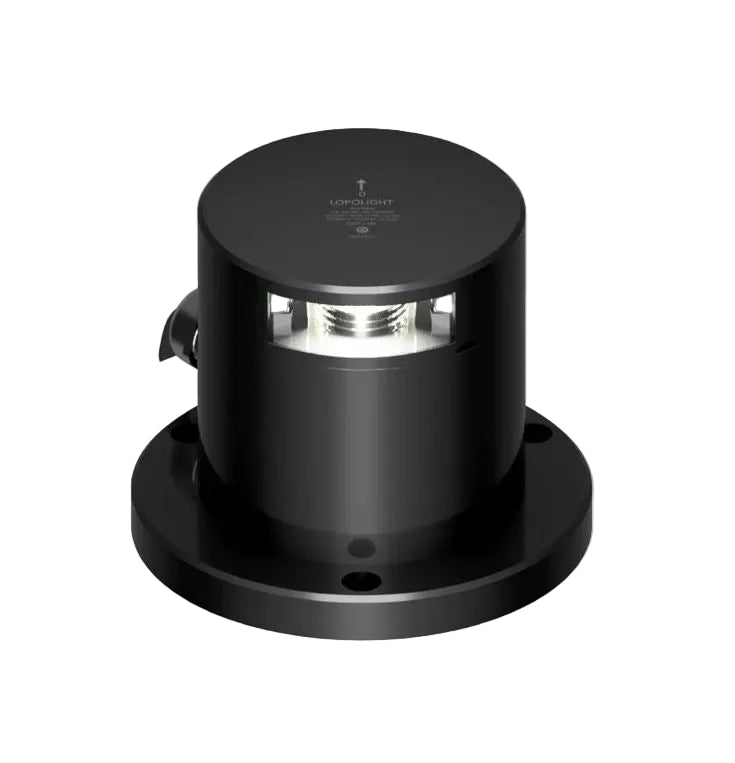 NAV LIGHT 3NM, 135° WHITE STERN, HM, SINGLE, BLACK
