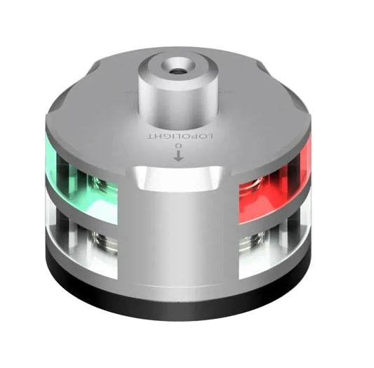 NAV LIGHT 1NM TRI-ANCHOR, WINDEX MNT+LIGHT W/FB BASE