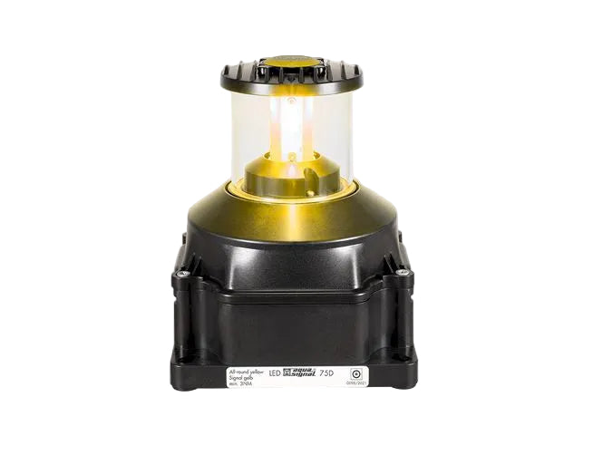 75D LED A/R YELLOW 360° 24VDC