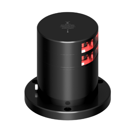 NAV LIGHT 2NM, 112,5° RED PORT, DBL BLK, EX ZONE 1&2