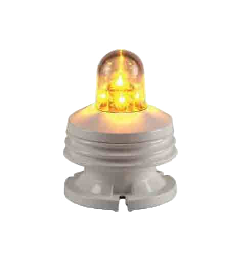 DHR73 LED SIGNAL-/-FLASH LIGHT, WHITE