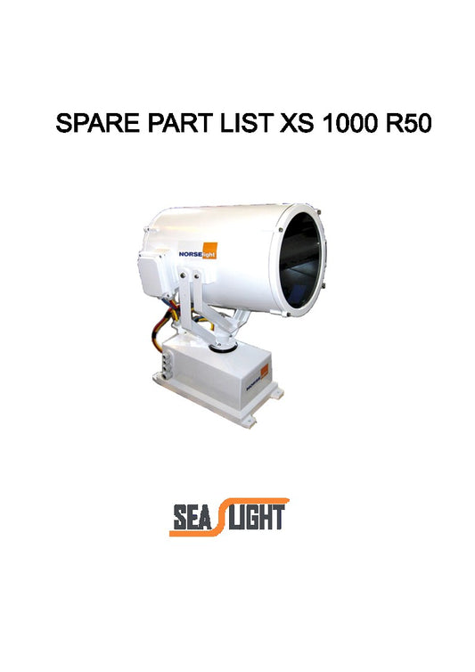 XS 1000 R50 SPARE PART LIST