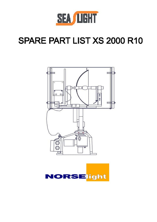 XS 2000 R10 SPARE PART LIST